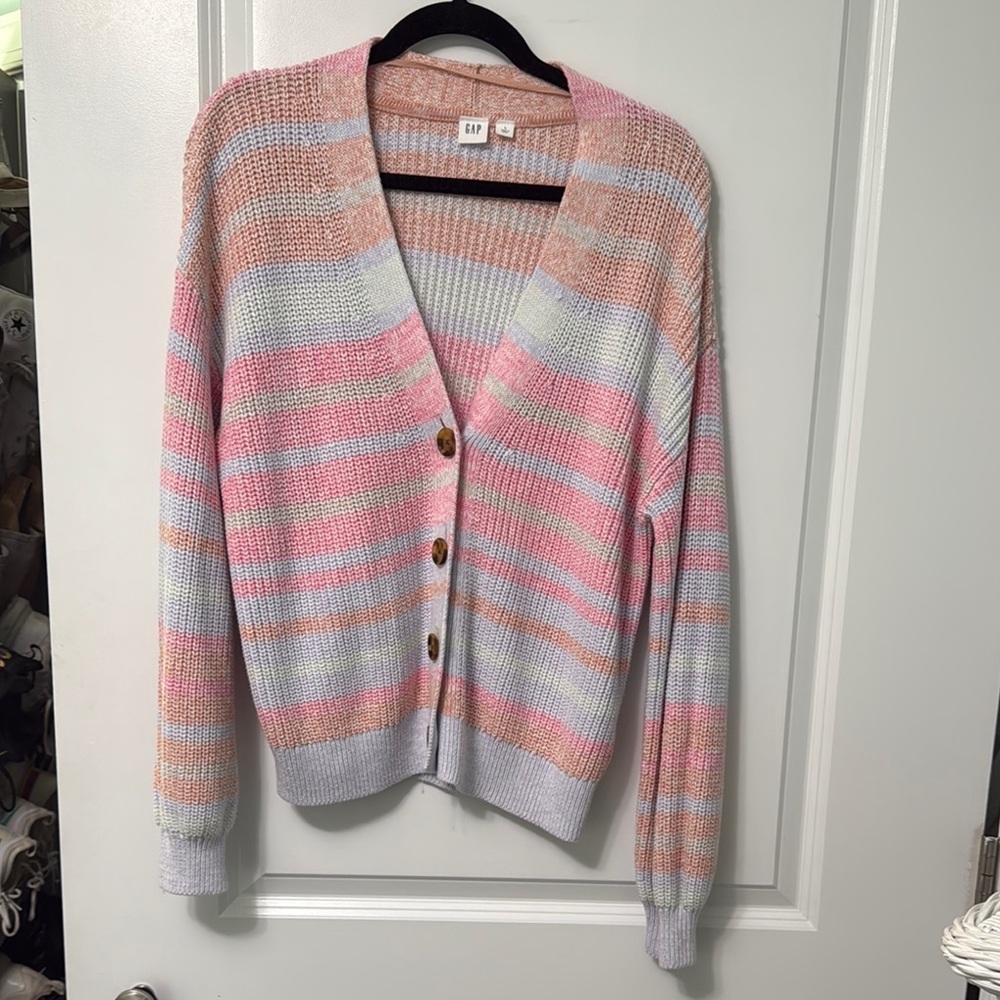 Women's Multicolor Striped Sweater